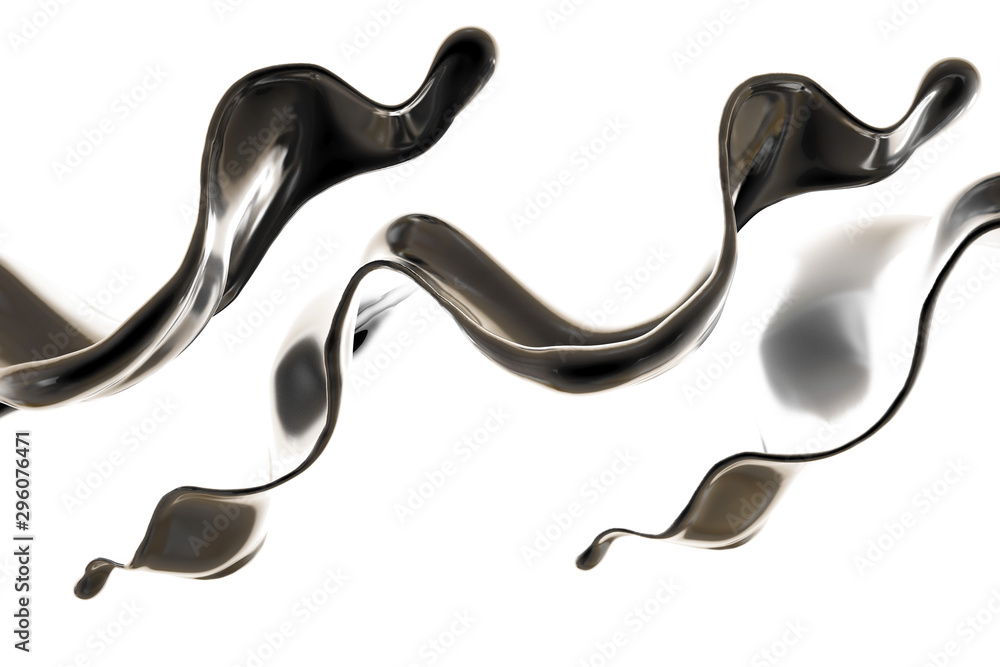 Splash fluid. 3d illustration, 3d rendering. Splash fluid. 3d illustration, 3d rendering.