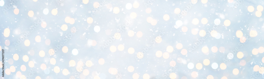 Panoramic Soft Christmas Background