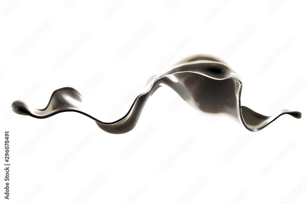 Splash fluid. 3d illustration, 3d rendering. Splash fluid. 3d illustration, 3d rendering.