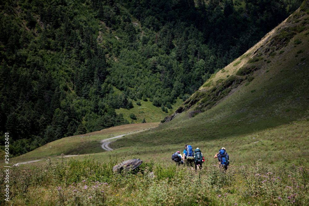 Wanderung in Georgien