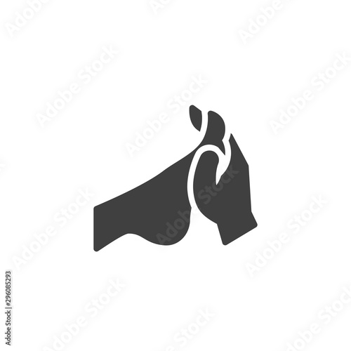 Foot care therapy vector icon. filled flat sign for mobile concept and web design. Foot massage glyph icon. Symbol, logo illustration. Vector graphics