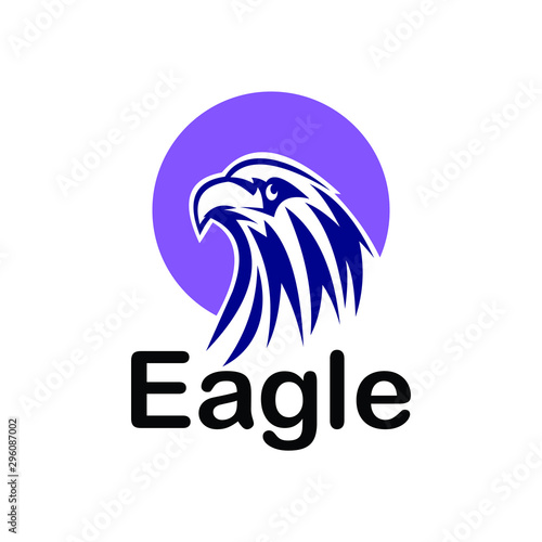 blue eagle ead logotype, smart icons for new company
