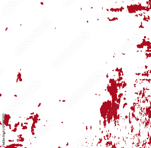 Red spot. Blood. Vector illustration on isolated background.