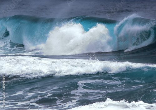 waves in the north of Gran Canaria