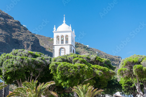 Church Santa Ana at Garachico, Tenerife, Canary Islands, Spain.