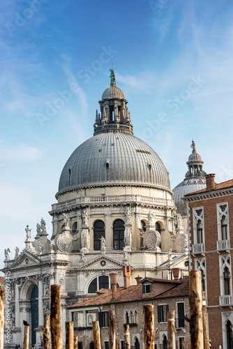 Venice, Basilica of Santa Maria della Salute (Saint Mary of Health, 1631-1687), UNESCO world heritage site, Veneto, Italy, Europe
