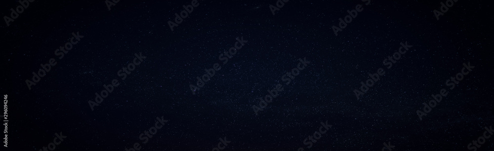 Starry sky faded abstract panoramic background. Elements of this image furnished by NASA.