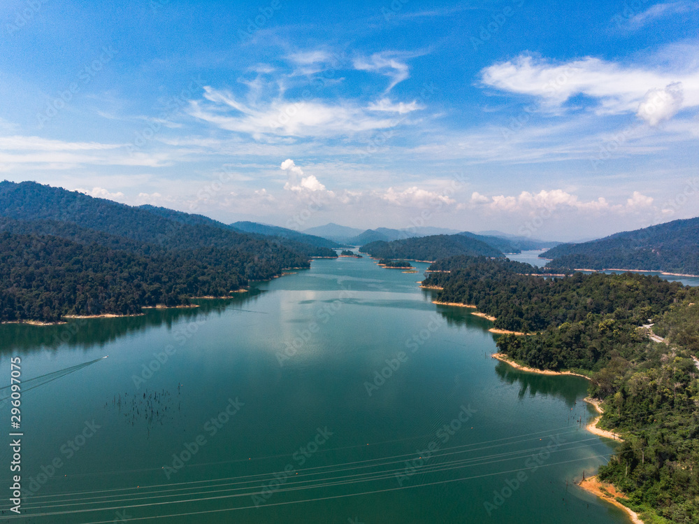 Beautiful Lake Temenggor in Malaysia
