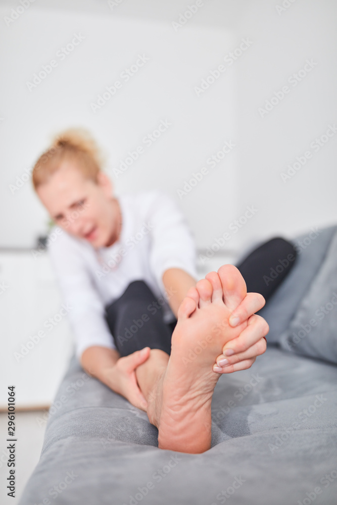 Problems with feet, joints, legs and ankles.