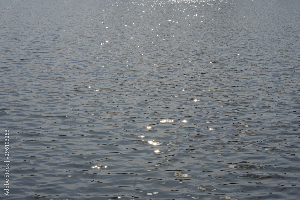 chaotic waves with reflections on dark water chaotic waves with reflections on dark water