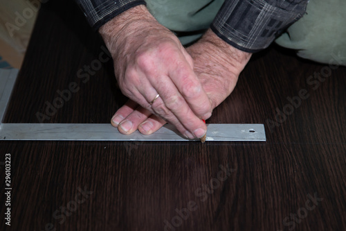 businessman using tablet computer