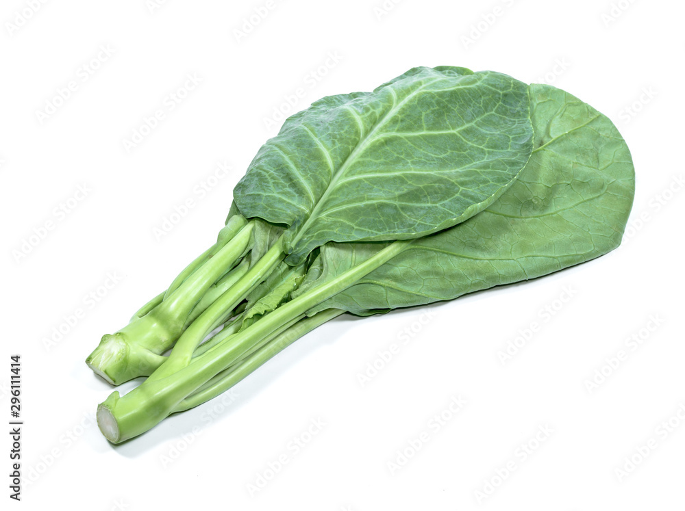 leaves of collards on background,Chinese kale leaves of collards on background,Chinese kale