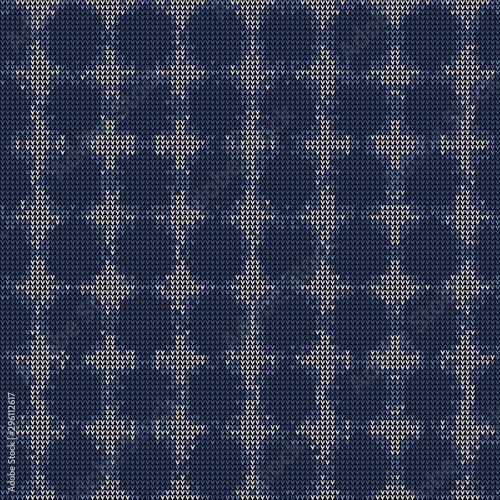 Bleach Knitted Marl Variegated Heather Texture Background. Denim Gray Blue Blended. Faded Acid Wash Seamless Pattern. Polka dot Tie Dye Effect Textile, Melange All Over Print. Vector Eps 10  