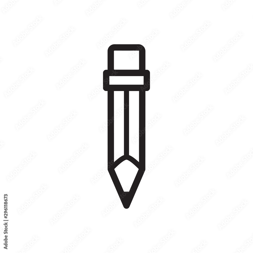 pencil icon vector trendy style pencil icon vector trendy style
