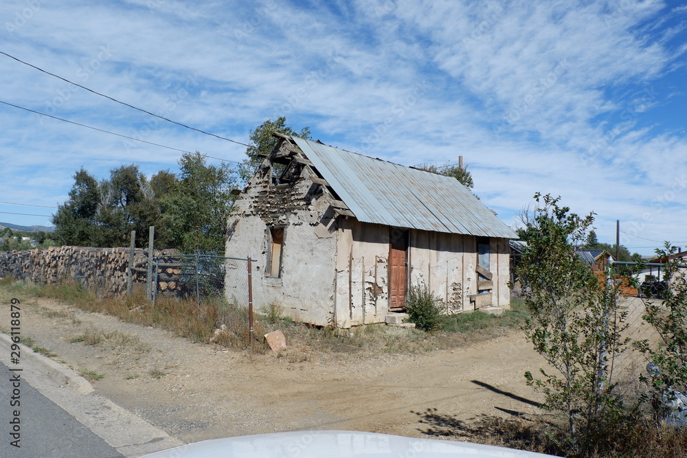 Fototapeta premium abandoned houses