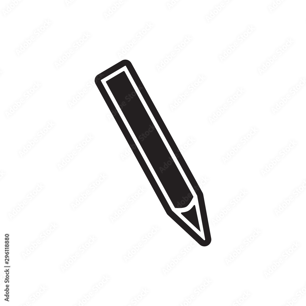 pencil icon vector trendy style pencil icon vector trendy style