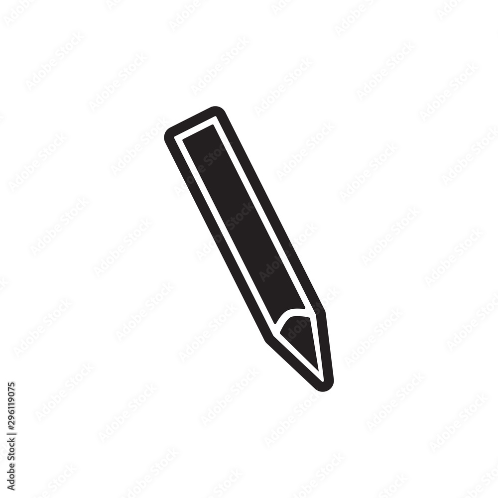 pencil icon vector trendy style pencil icon vector trendy style