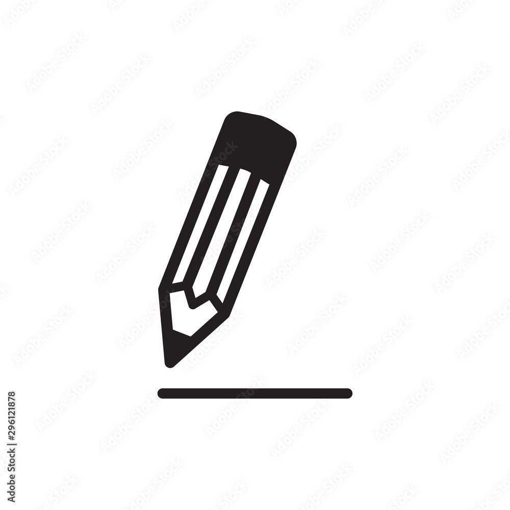 pencil icon vector trendy style pencil icon vector trendy style