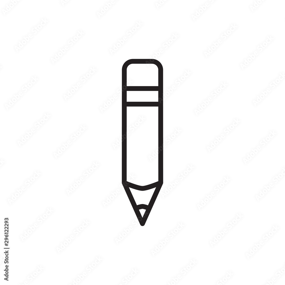 pencil icon vector trendy style pencil icon vector trendy style