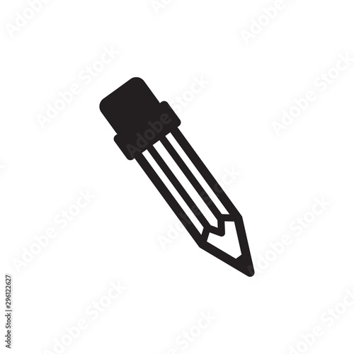 pencil icon vector trendy style
