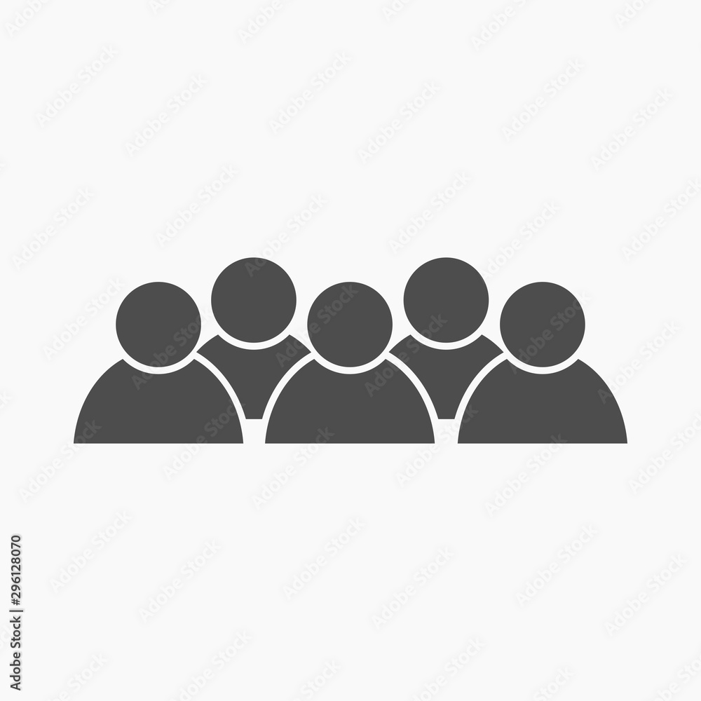 multiple business people group icon flat design isolated on white background for website and mobile phone. business organization teamwork with manager and staff. multiple business people group icon flat design isolated on white background for website and mobile phone. business organization teamwork with manager and staff.