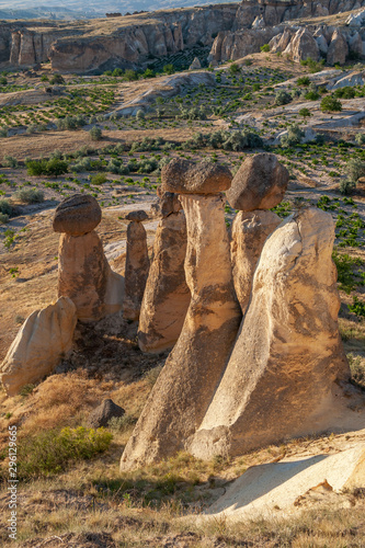 Hoodoos at Cavusin, Cappadocia, Turkey