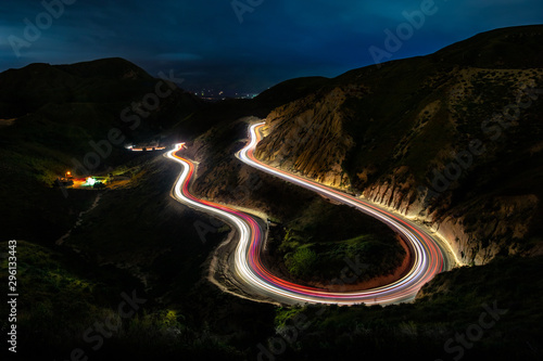Grimes Canyon Light Trails