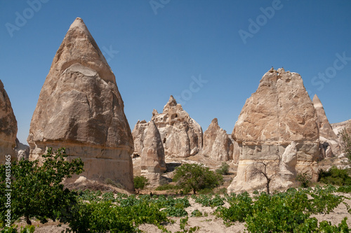 Hoodoos at Zindanonu  Cappadocia  Turkey