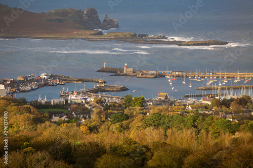 Photography View at marina during storm Ophelia