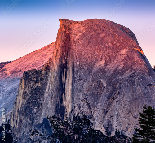Sunset Over Half Dome