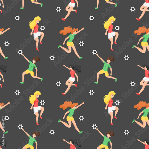 women football pattern