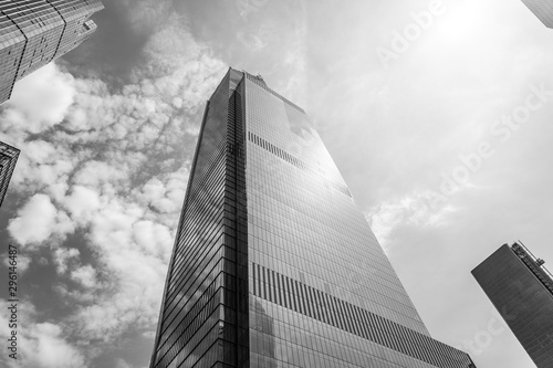 The Vessel, the centerpiece of the Public Square and Gardens at Hudson Yards, opened on Manhattan's West Side, Hudson yards New York city black and white