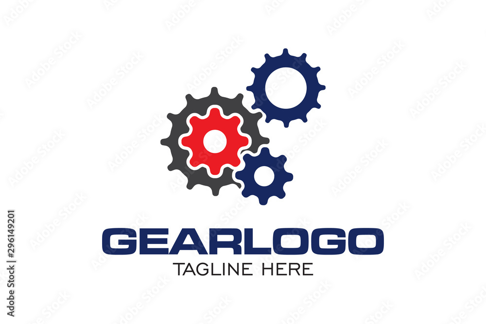 Gear Logo Template Vector Gear Logo Template Vector