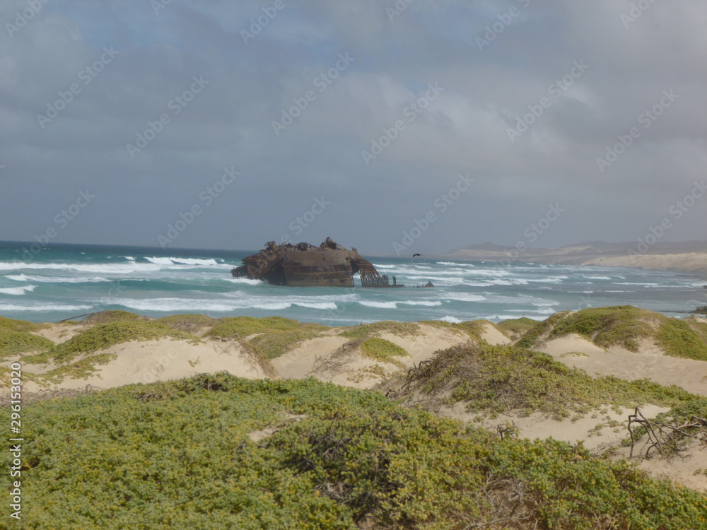 Schiffswrack vor Boa Vista Schiffswrack vor Boa Vista