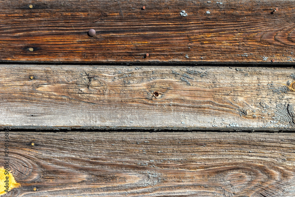 Fototapeta premium The old wood texture with natural patterns