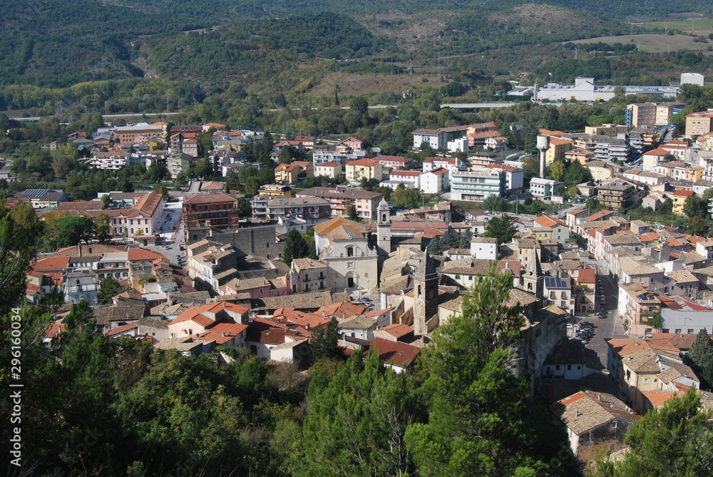 Città antica d'Abruzzo, Popoli, Italia