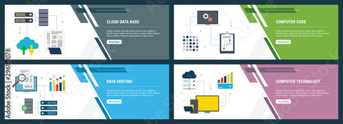 Computer technology, data hosting and computer code.
