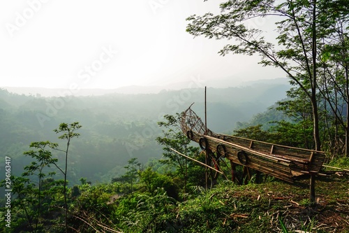 Scenic Hill Tour with beautiful scenery in Bogor  West Java  Indonesia