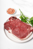 Raw beef steak for grill, BBQ or cooking