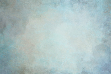 Blue hand-painted backdrops
