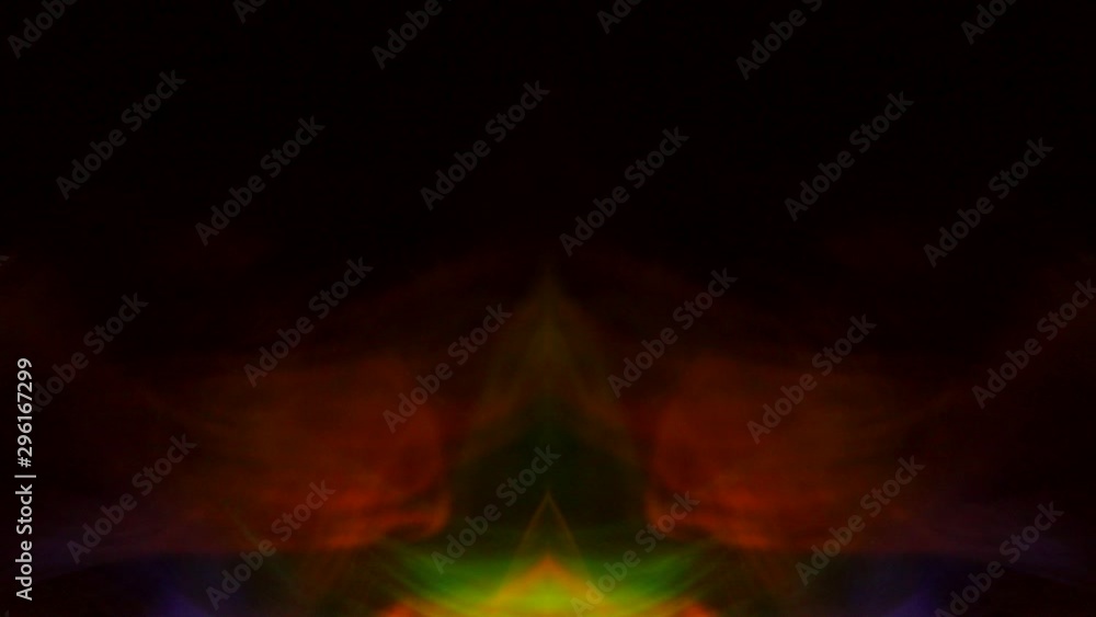 Sexual anatomical fantasies. Colored erotic hallucinations. Curly creeping puffs of smoke on a dark background, illuminated by light with different colors. Sexual anatomical fantasies. Colored erotic hallucinations. Curly creeping puffs of smoke on a dark background, illuminated by light with different colors.