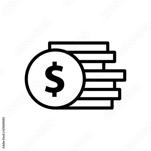 Money currency icon