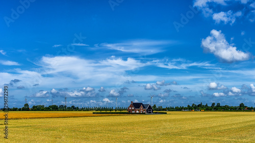 Farm in the middle in Noordwelle (NL)⠀