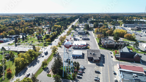 Pequot Lakes water tower photo