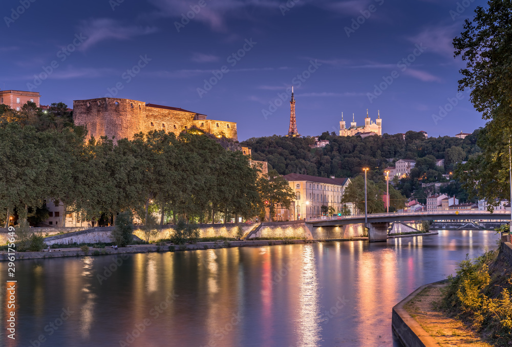 Obraz premium Lyon Fourvière