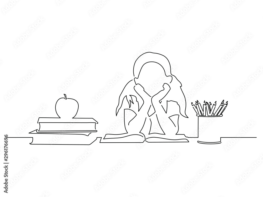 School boy isolated line drawing, vector illustration design. Education collection. School boy isolated line drawing, vector illustration design. Education collection.