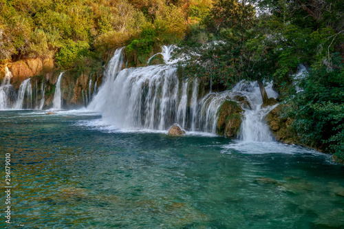 Fototapeta Naklejka Na Ścianę i Meble -  Croatia, Krka national park, and waterfalls 