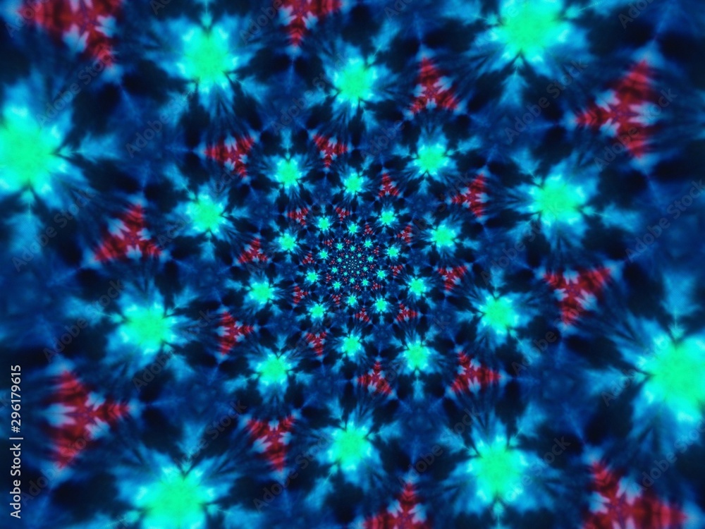 Colorful digital graphic kaleidoscope symmetry mandala style in laser light trial pattern, Tie Dye , spiderweb art background for art projects, banner, business, card, template Colorful digital graphic kaleidoscope symmetry mandala style in laser light trial pattern, Tie Dye , spiderweb art background for art projects, banner, business, card, template