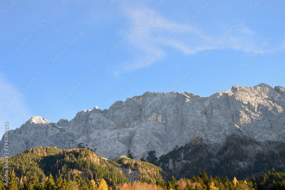 Mountains view in German Alps