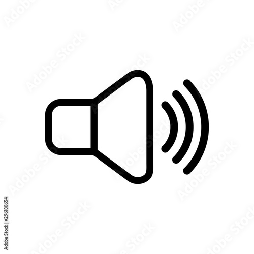 Sound icon trendy